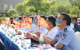 《漢中市文明行為促進條例》集中宣傳示范暨創(chuàng)文進鎮(zhèn)辦（園區(qū)）全民大聯歡活動舉行縮略圖