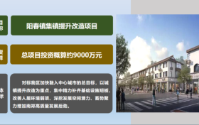 總項目投資約9000萬元，南鄭一鎮(zhèn)提升改造項目縮略圖
