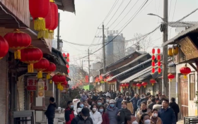 舞龍、舞獅、民族舞…漢臺家門口的年味正濃縮略圖