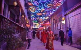 鎮(zhèn)巴：班城老街漢服秀，巴山深處年味濃縮略圖
