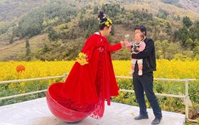 云巔巴山喜迎嘉賓，棧道花海歡慶盛典 | 快來寧強巴山棧道花海共同邂逅春的美麗縮略圖