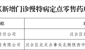 漢臺新增多個(gè)定點(diǎn)醫(yī)藥機(jī)構(gòu)！地址→縮略圖