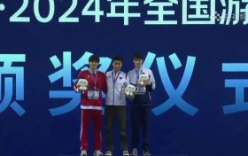 全國(guó)前三！漢中游泳運(yùn)動(dòng)員王子銘獲全錦賽兩項(xiàng)銅牌縮略圖
