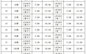 @漢中人，公交車首班時間有調整→縮略圖